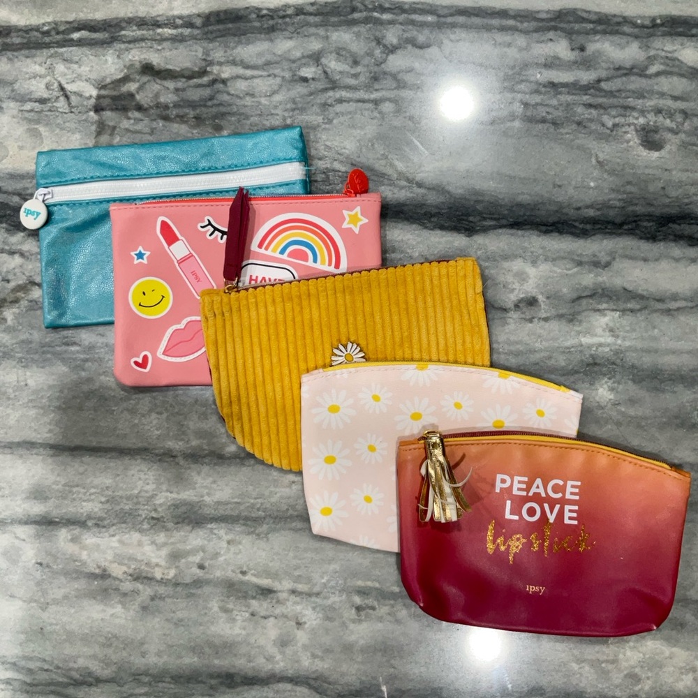 Ipsy Cosmetic Bags Lots - 5